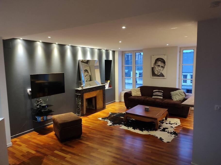 Duplex, Le Citadin Apartment Шербур-ан-Котентан Екстериор снимка